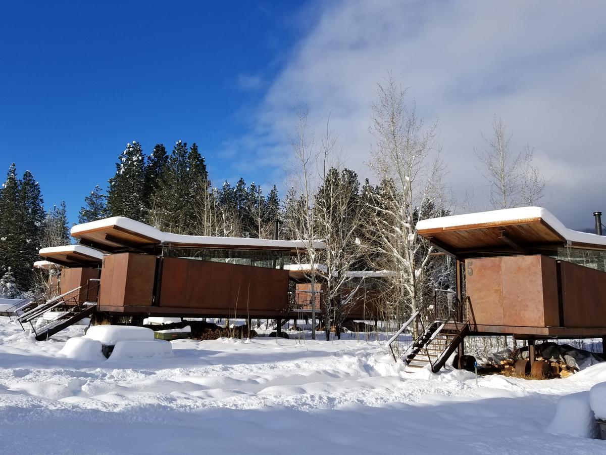 Villa Rolling Huts Mazama Exterior foto